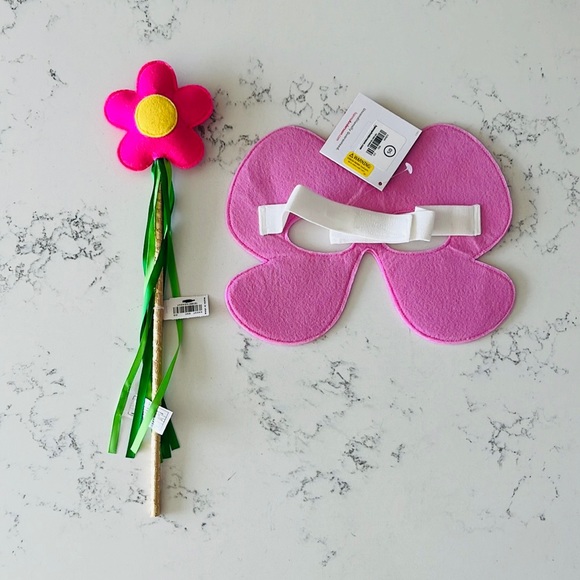 Hanna Andersson Butterfly Mask and Flower Wand - Picture 3 of 12